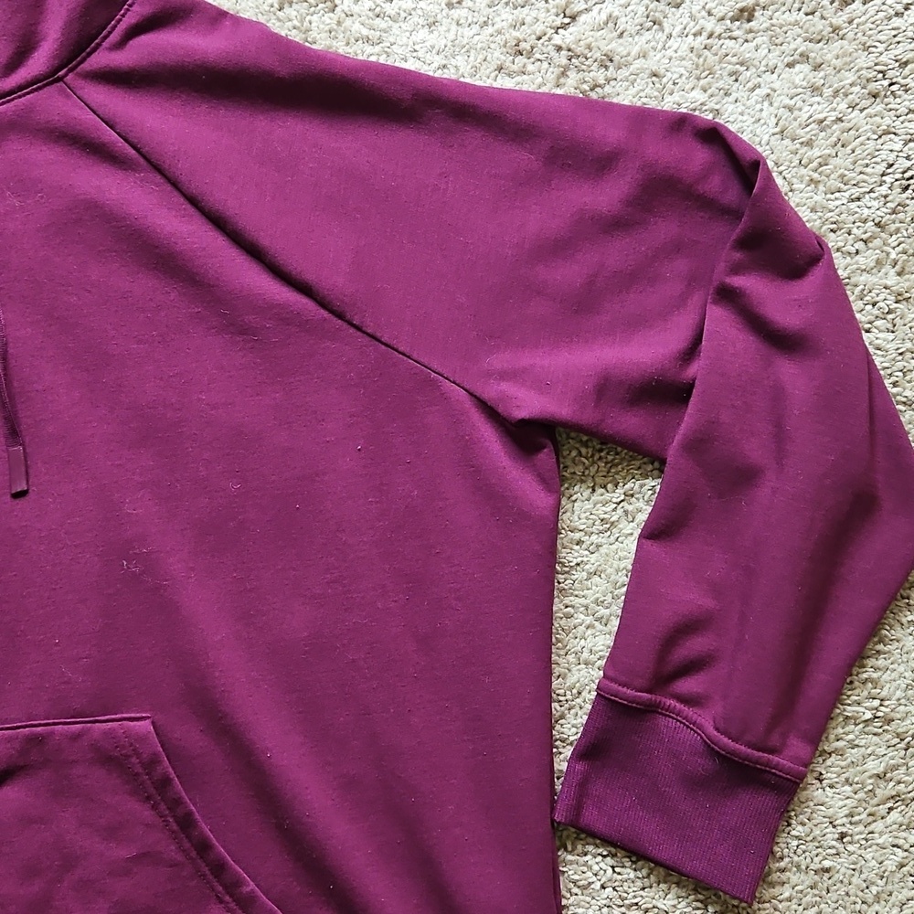 Athletic Works Maroon Hoodie, Size XL - Picture 4 of 7